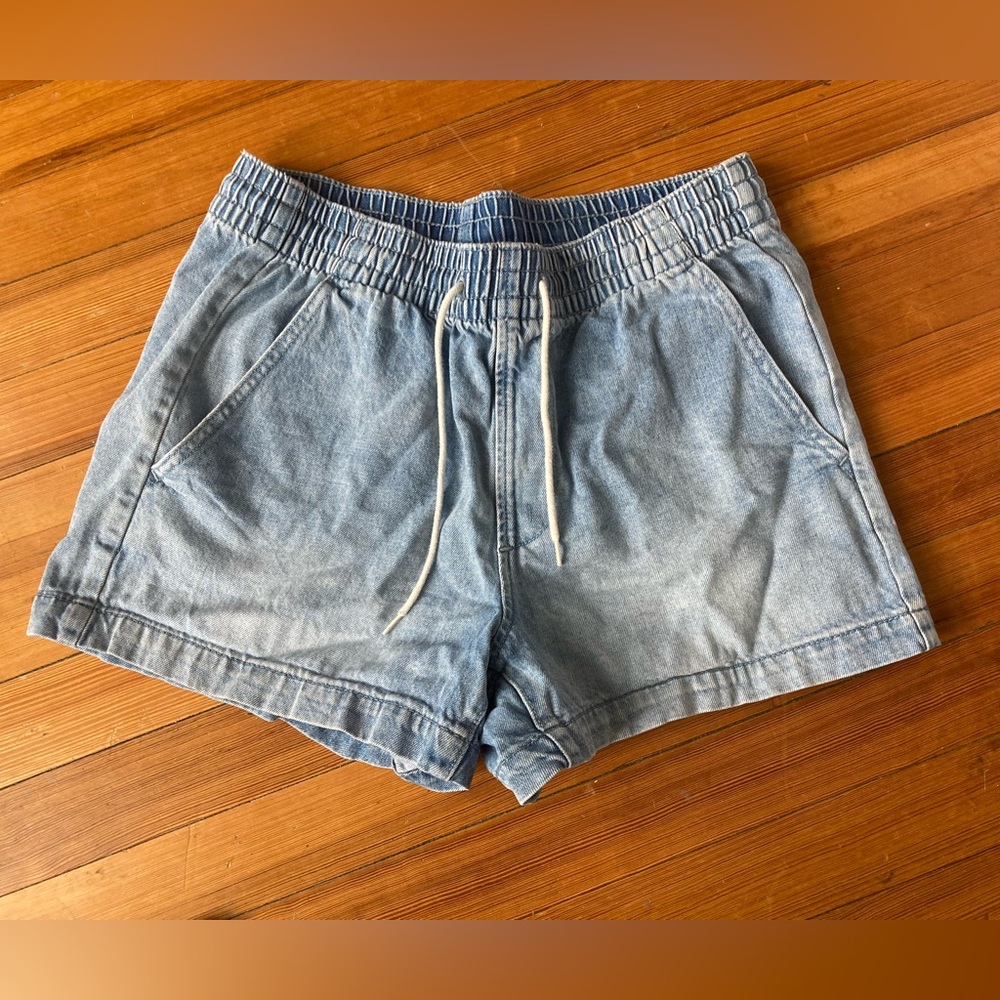Light Blue Jean Shorts
